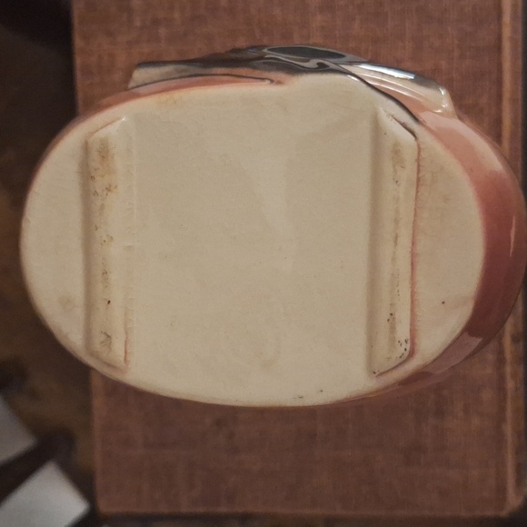 Vintage Royal Copley Pink and Black Planter - Picture 6 of 6